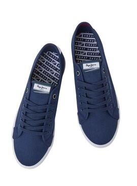 Zapatillas Pepe Jeans Brady Basic Marino Hombre