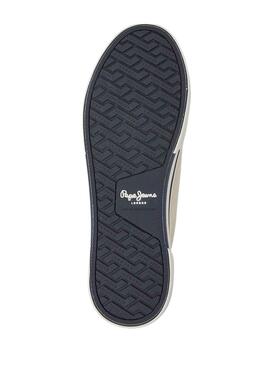 Zapatillas Pepe Jeans Brady Basic Beige Hombre