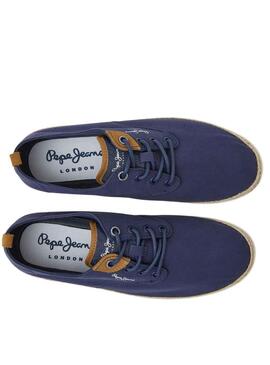 Zapatillas Pepe Jeans Maoui Surf Marino Hombre