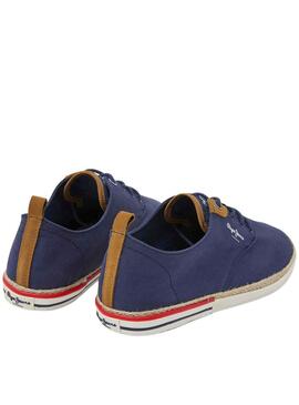 Zapatillas Pepe Jeans Maoui Surf Marino Hombre