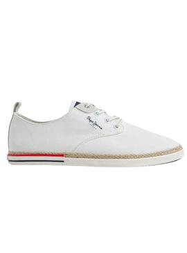 Zapatillas Pepe Jeans Maoui Surf Blanco Hombre