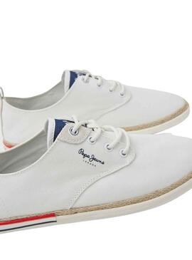 Zapatillas Pepe Jeans Maoui Surf Blanco Hombre