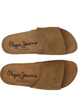 Sandalias Pepe Jeans Bio Slider Marrón para Hombre