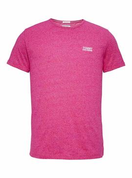 Camiseta Tommy Jeans Modern Fucsia Hombre