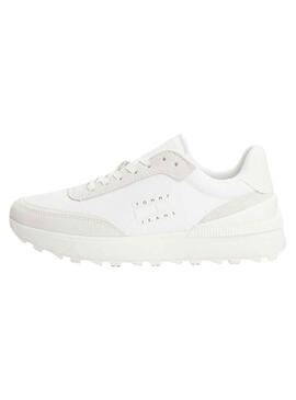 Zapatillas Tommy Jeans Tech Runner Blanco Mujer