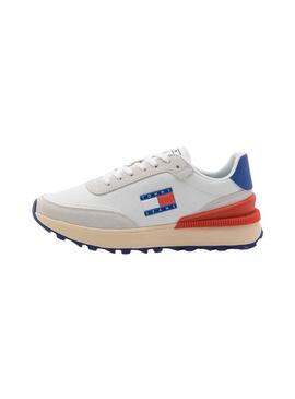 Zapatillas Tommy Jeans Tech Runner Blanco Hombre