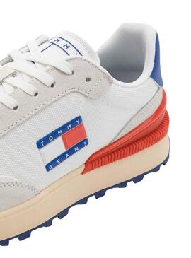 Zapatillas Tommy Jeans Tech Runner Blanco Hombre