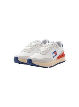 Zapatillas Tommy Jeans Tech Runner Blanco Hombre