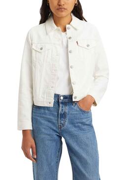 Cazadora Levis Original Blanco para Mujer