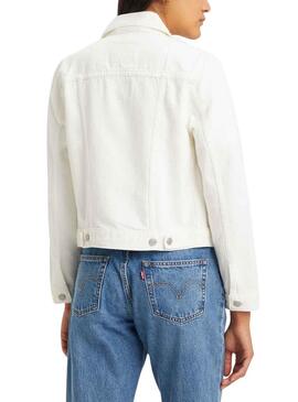 Cazadora Levis Original Blanco para Mujer