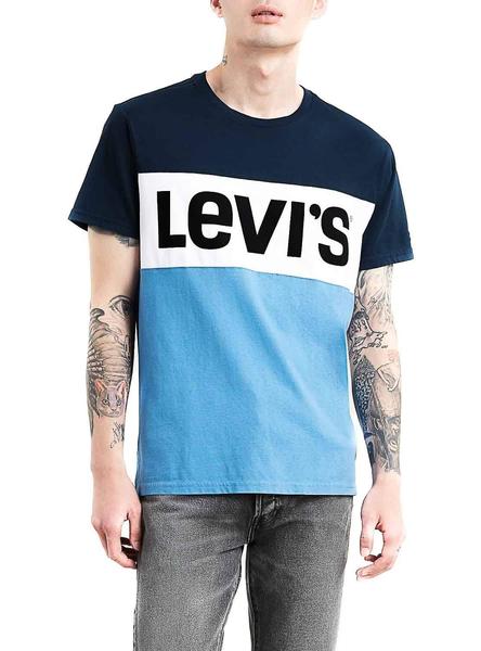 Camiseta Levis Colorblock Hombre
