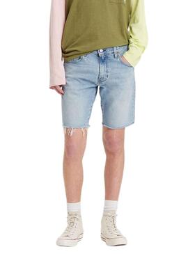 Bermudas Levis 412 Slim Azul para Hombre