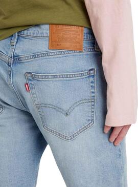 Bermudas Levis 412 Slim Azul para Hombre