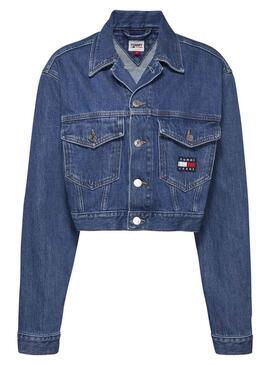 Chaqueta Tommy Jeans Claire Azul para Mujer