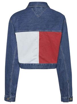 Chaqueta Tommy Jeans Claire Azul para Mujer