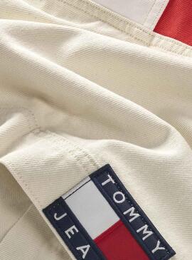 Cazadora Tommy Jeans Aiden Beige para Hombre