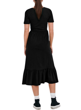 Vestido Only Peplum Negro para Mujer