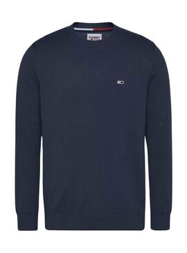 Jersey Tommy Jeans Essential Light Marino Hombre