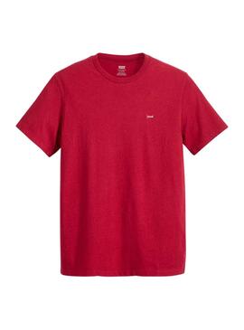 Camiseta Levis Housemark Granate Para Hombre