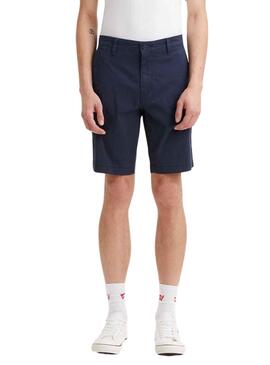 Bermudas Levis Chino Short Marino Para Hombre