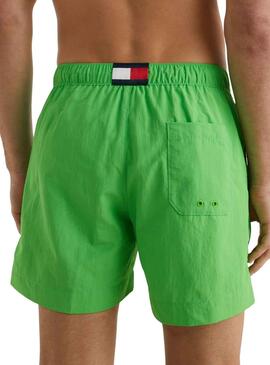 Bañador Tommy Hilfiger Basico Verde para Hombre