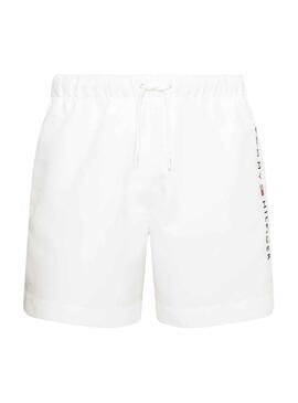 Bañador Tommy Hilfiger Logo Blanco para Hombre