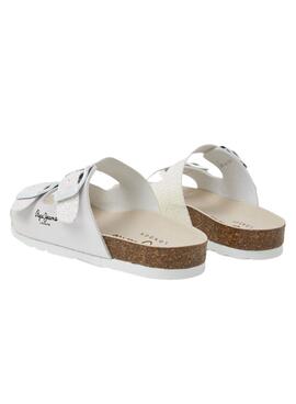 Sandalias Pepe Jeans Oban Couple Blanco para Niña