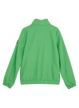 Cazadora Tommy Jeans Essential Verde Para Niño