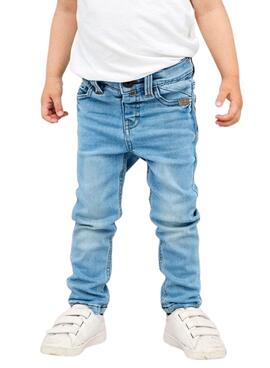 Pantalón Name It Theo Clas 1917 Azul Claro Niño