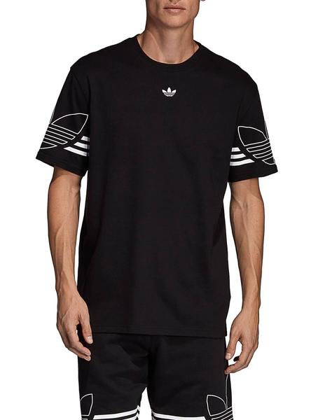 Sabio Manhattan Adiccion Camiseta Adidas Outline Negro Hombre