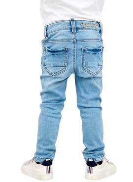 Pantalón Name It Theo Clas 1917 Azul Claro Niño