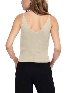 Top Only Lina Beige Para Mujer