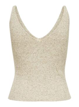 Top Only Lina Beige Para Mujer