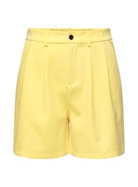 Short Only Abba Amarillo Para Mujer