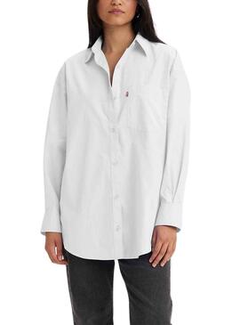 Camisa Levis Nola Blanco Para Mujer