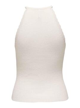 Top Only Gemma Halter Beige Para Mujer