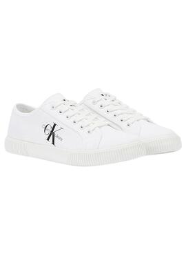 Zapatillas Calvin Klein Vulc Mono Blanco Mujer