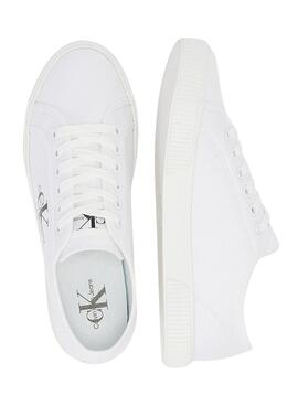 Zapatillas Calvin Klein Vulc Mono Blanco Mujer