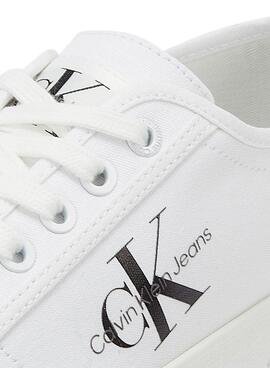 Zapatillas Calvin Klein Vulc Mono Blanco Mujer