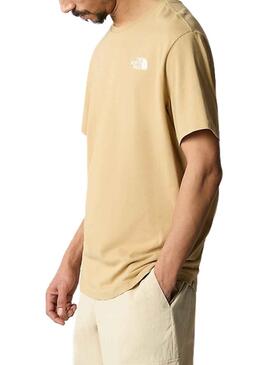 Camiseta The North Face Box Khaki para Hombre