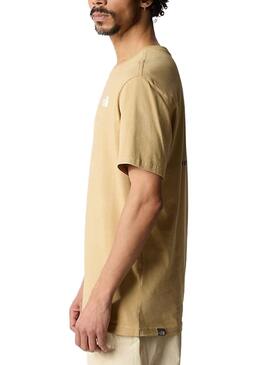 Camiseta The North Face Box Khaki para Hombre