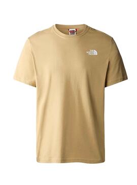 Camiseta The North Face Box Khaki para Hombre