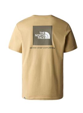 Camiseta The North Face Box Khaki para Hombre