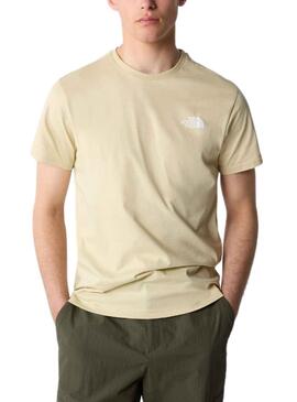 Camiseta The North Face Basic Beige para Hombre