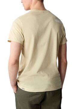 Camiseta The North Face Basic Beige para Hombre