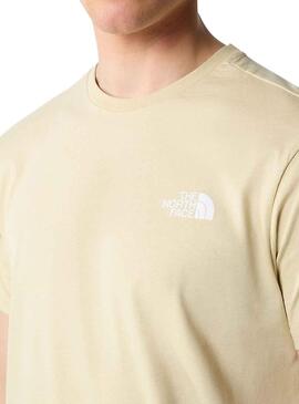 Camiseta The North Face Basic Beige para Hombre