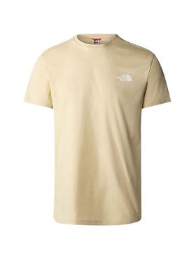 Camiseta The North Face Basic Beige para Hombre