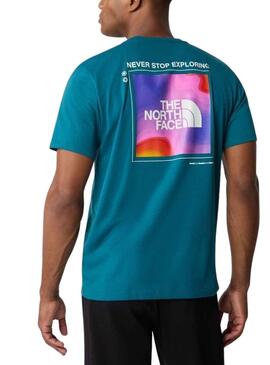 Camiseta The North Face Foundation Azul Hombre