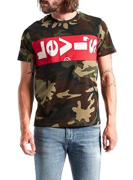 Camiseta Levis Tab Camuflaje Hombre