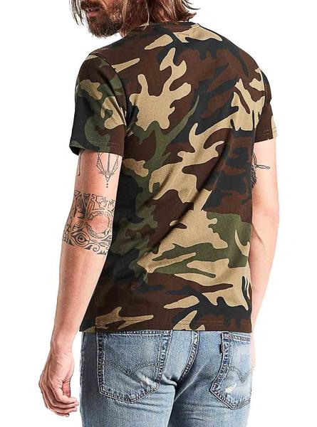 Camiseta Camuflaje Hombre